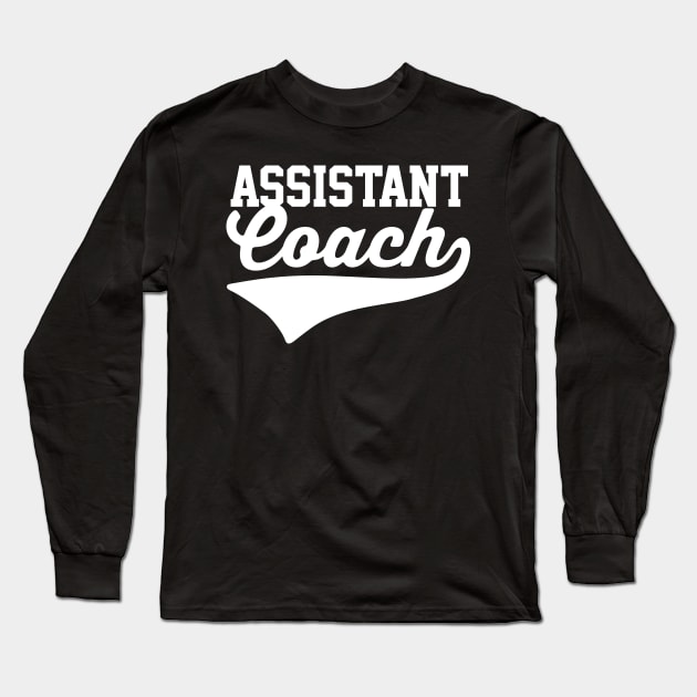 Assistant Coach Long Sleeve T-Shirt by DetourShirts